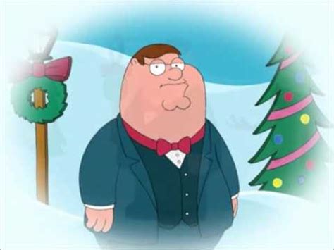 family guy peter christmas songs|peter griffin sings a song.